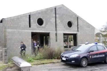 Ghilarza, il luogo del ritrovamento del cadavere -  Foto Alessandra Chergia