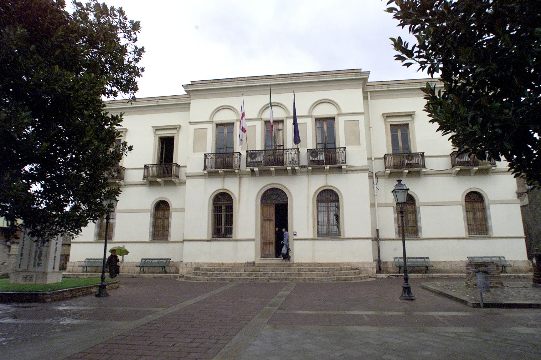 municipio di nuraminis (Foto Antonio Nioi - Fotoreporter de "L'Unione Sarda")