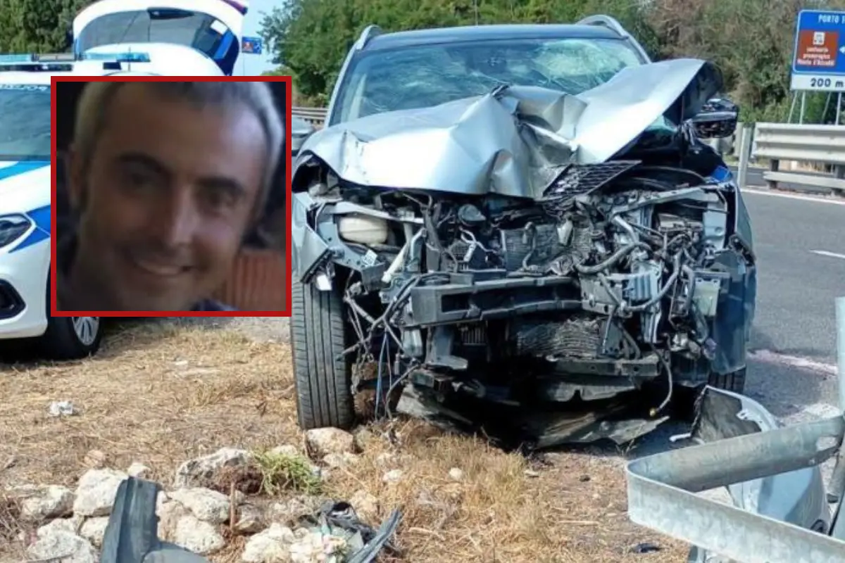 Sassari, schianto contro il guardrail sulla ex 131: una vittima Incidente mortale a Sassari, la vittima si chiamava Emanuele Sorci (Foto: Pala)
