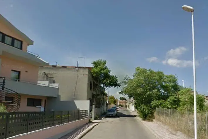 Via Santa Teresa Gallura a Cagliari (foto Google Maps)