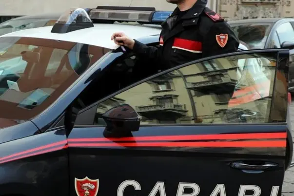Un intervento dei carabinieri