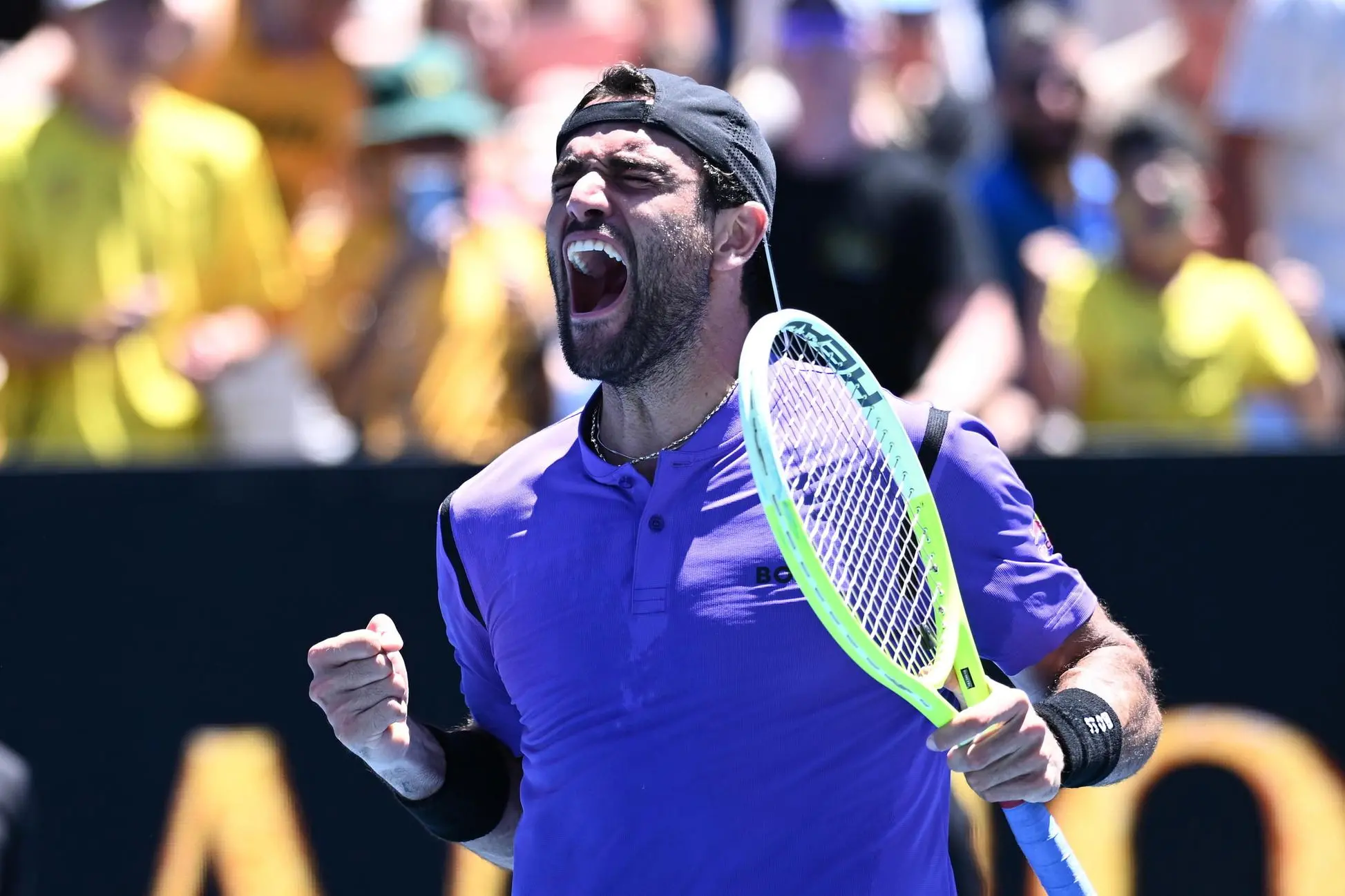 Matteo Berrettini (foto Ansa)