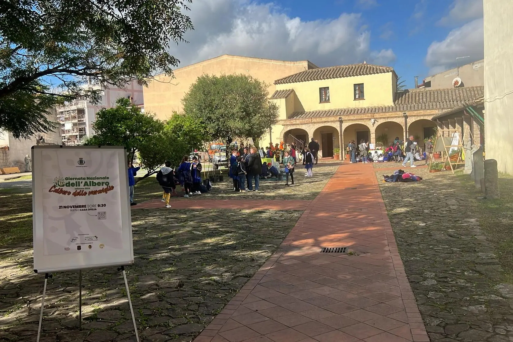 La Giornata degli alberi a Sestu