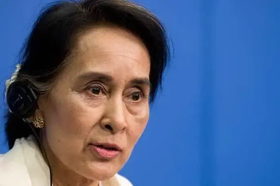Aung San Suu Kyi (foto Ansa/Epa)