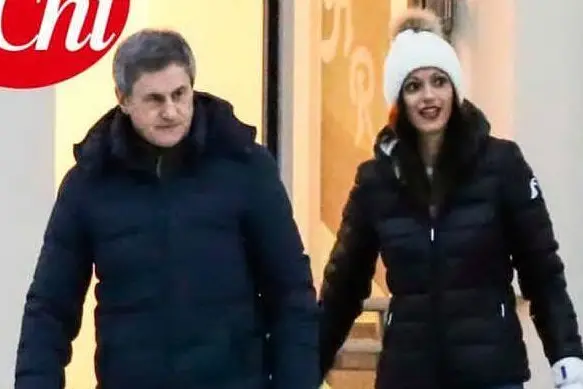Gianni Alemanno e Silvia Cirocchi