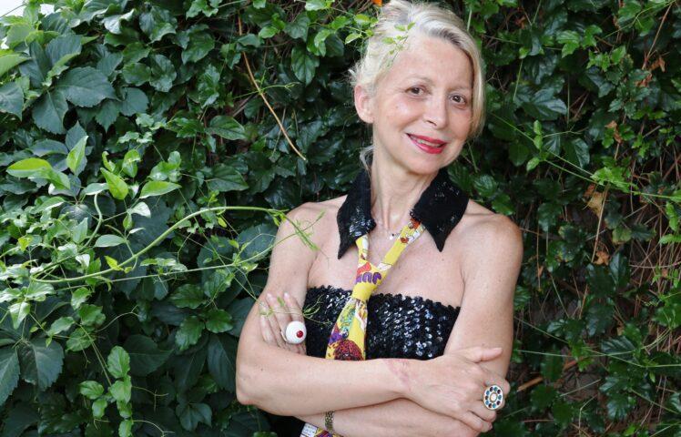 Elvira Seminara alla Terrazza di Villanova