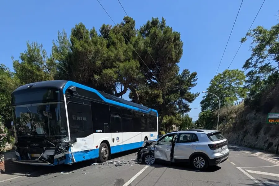 L'incidente a Cagliari