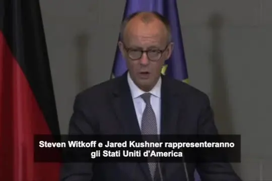 Merz: inviati americani partecipano ai colloqui europei sull'Ucraina