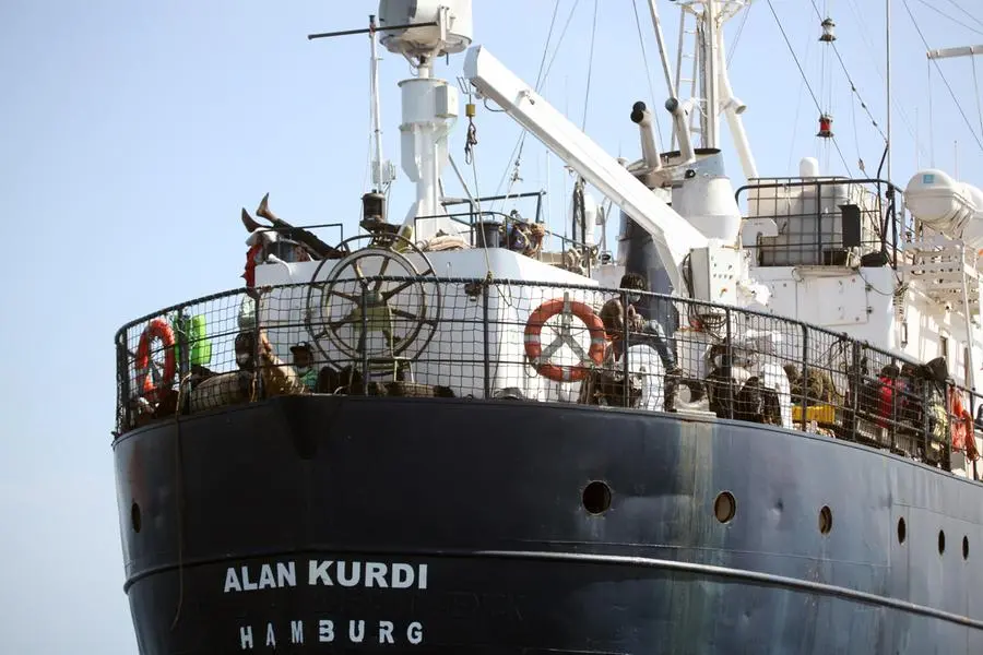 La nave Alan Kurdi (Ansa - Loi)