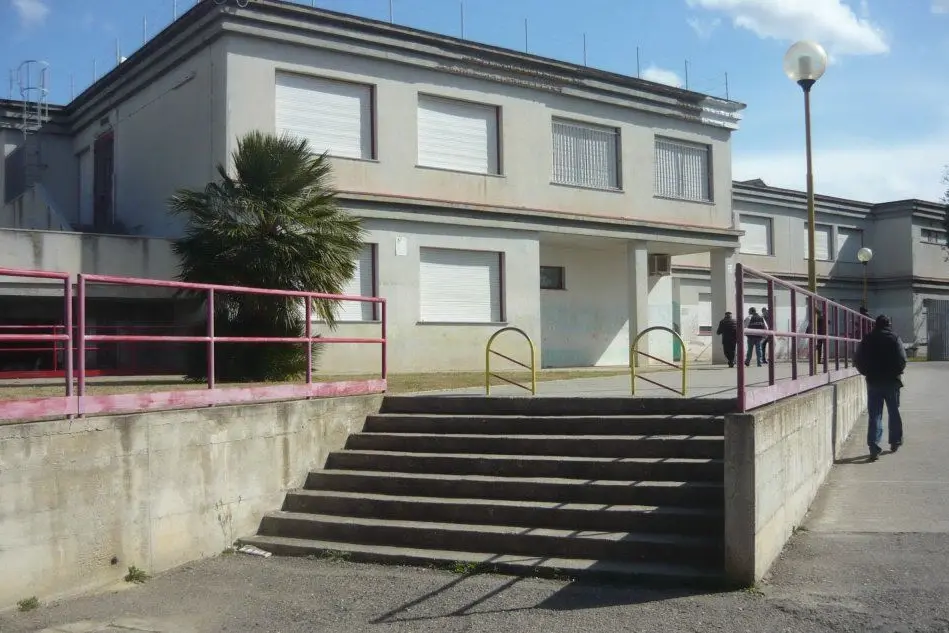 La scuola di via Caravaggio a Sinnai (L'Unione Sarda - Serreli)