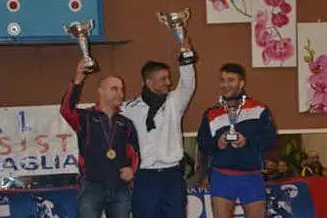 Il podio maschile