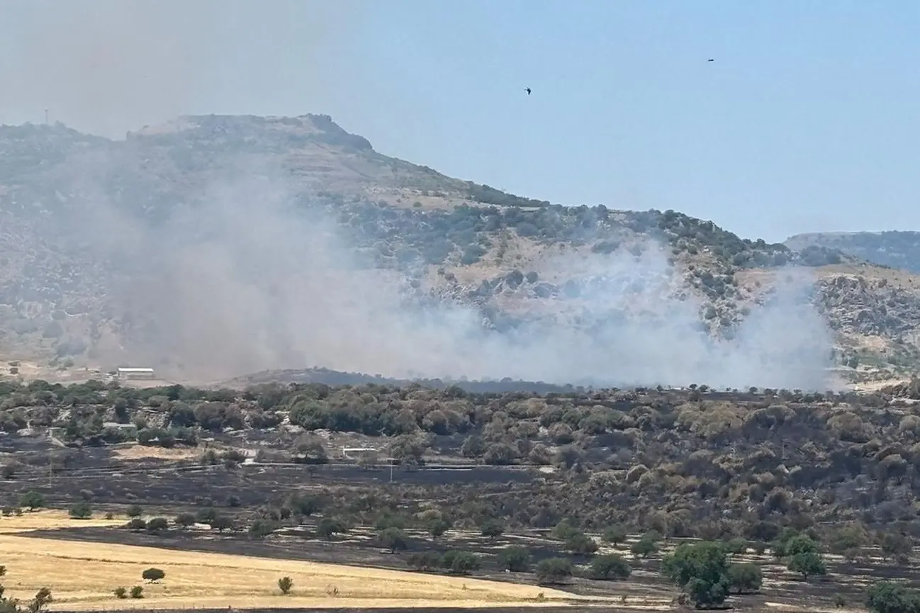 Il fuoco oggi a Bonorva