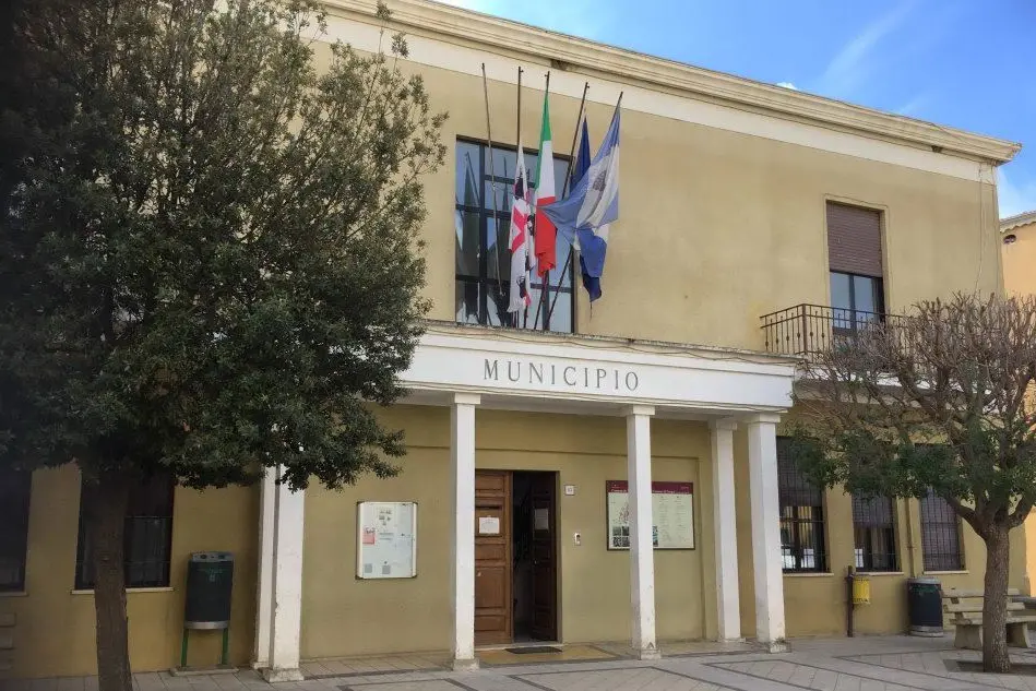 Il municipio di Gergei