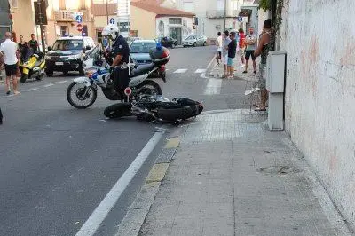 I rilievi sul luogo dell'incidente - foto Antonio Satta