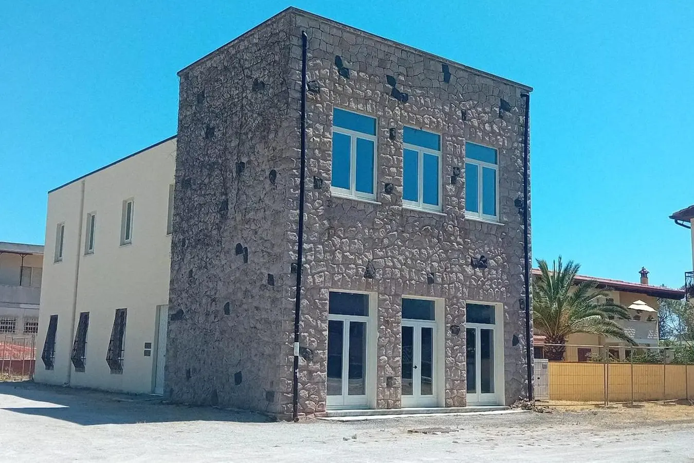 La struttura (Foto Sara Pinna)