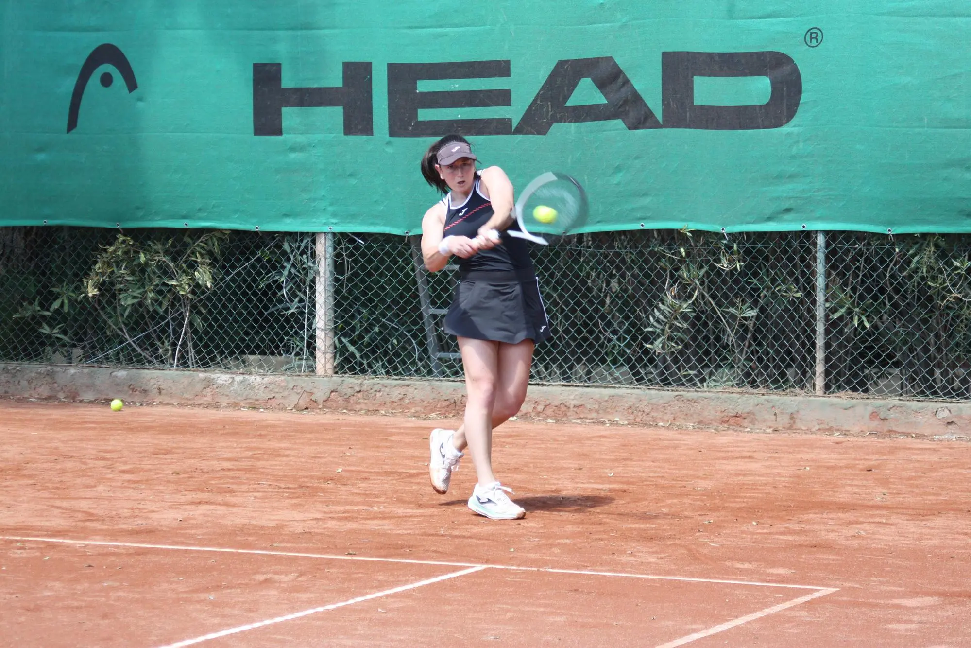 Nuria Brancaccio difenderà i colori del Tc Cagliari in Serie A1 (foto Antonio Burruni)