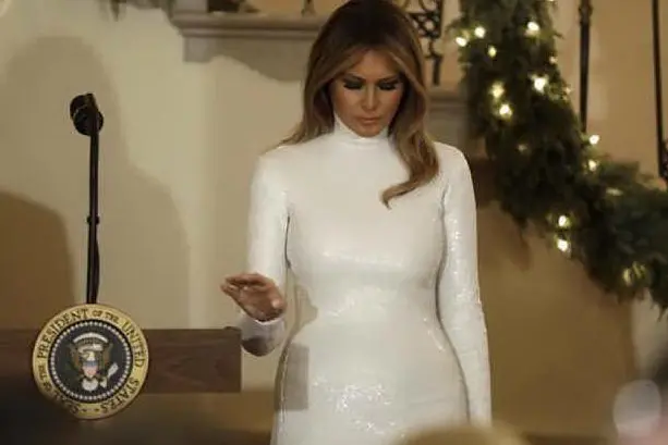 Melania Trump (archivio L'Unione Sarda)