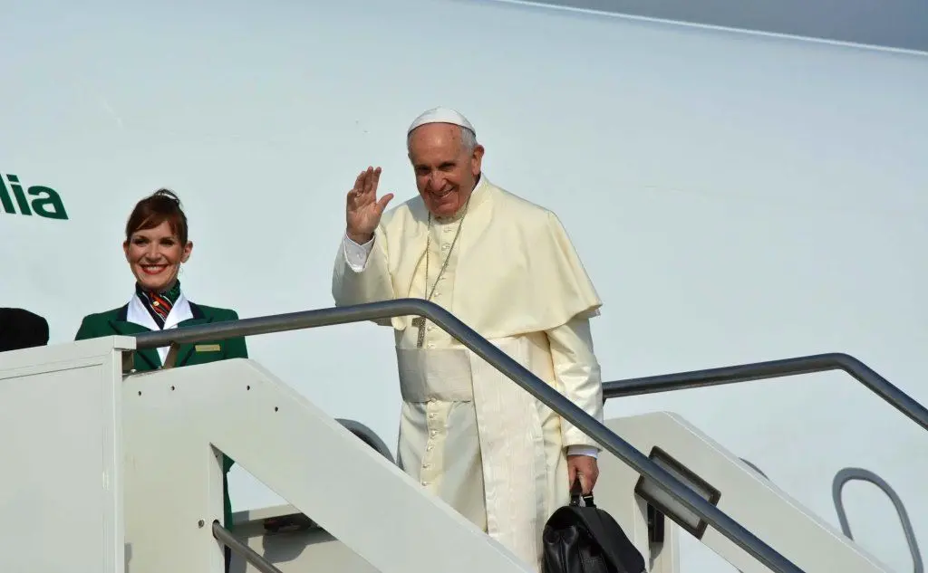 Nel 2017 tocca a Papa Francesco, un viaggio di nove giorni in America Latina (tutte le foto sono Ansa)