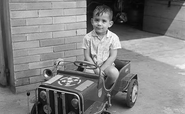 Il piccolo Senna a tre anni