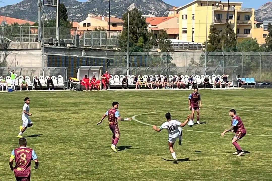 Ragatzu in azione in Olbia-Trastevere (foto Ilenia Giagnoni)