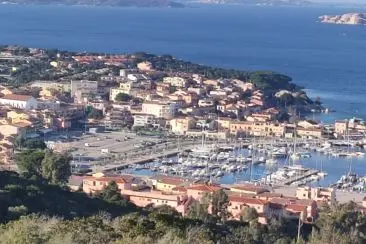 Palau, panoramica del porto turistico