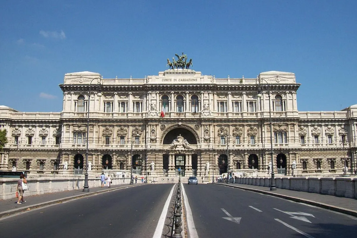 La sede della Corte di Cassazione a Roma (foto archivio L'Unione Sarda)