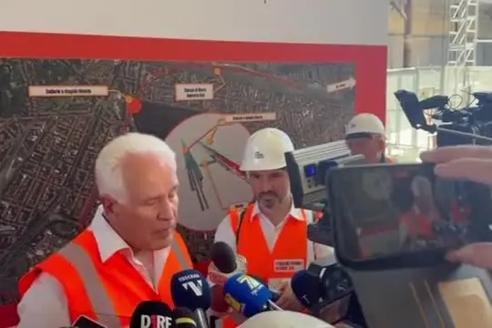 Toscana, Giani a scavo AV: Firenze sarà bypassata, è la prima volta