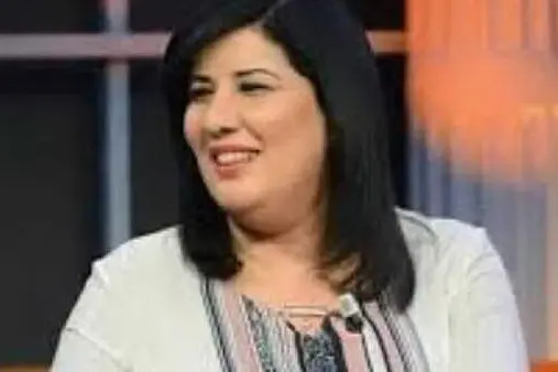 La deputata Abir Moussi (foto da wikimedia)