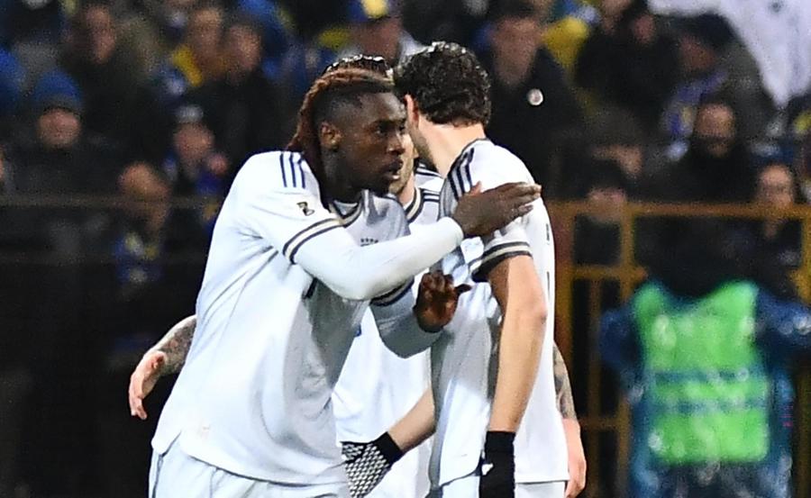 Bosnia-Italia 0-1 al 45’: Kean in gol su assist di Barella, espulso Bastoni