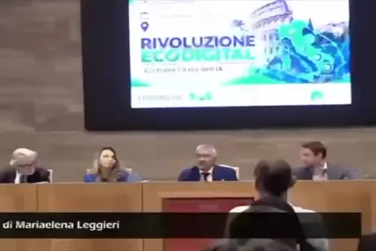 Pecoraro Scanio: Transizione ecodigital e AI vanno governate non subite