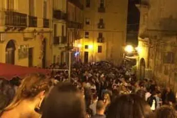 Movida nella zona di piazza Yenne
