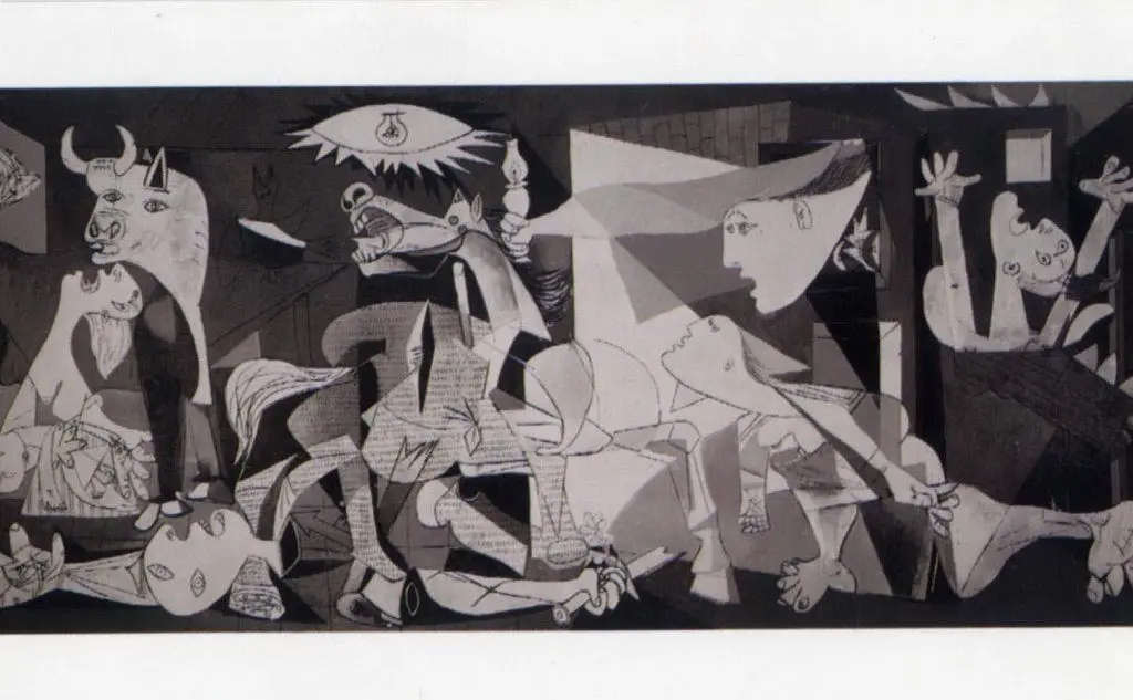 Guernica, una delle sue opere più famose (Archivio L'Unione Sarda)