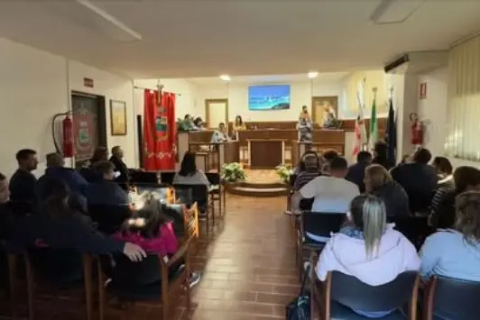 Luras, i lavori per Domos Abbeltas 2026 (foto Comune di Luras)