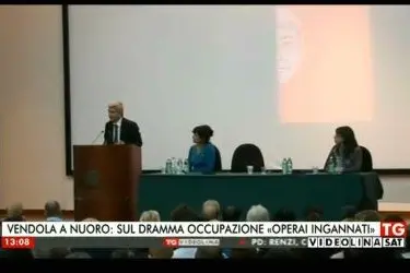 Nichi Vendola a Nuoro