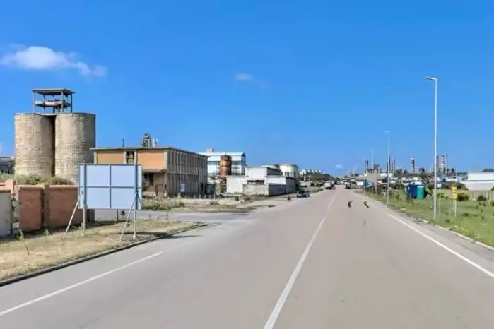 Area industriale di Porto Torres (foto Pala)