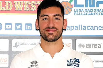 Il cestista cagliaritano Dario Zucca (foto LNP)