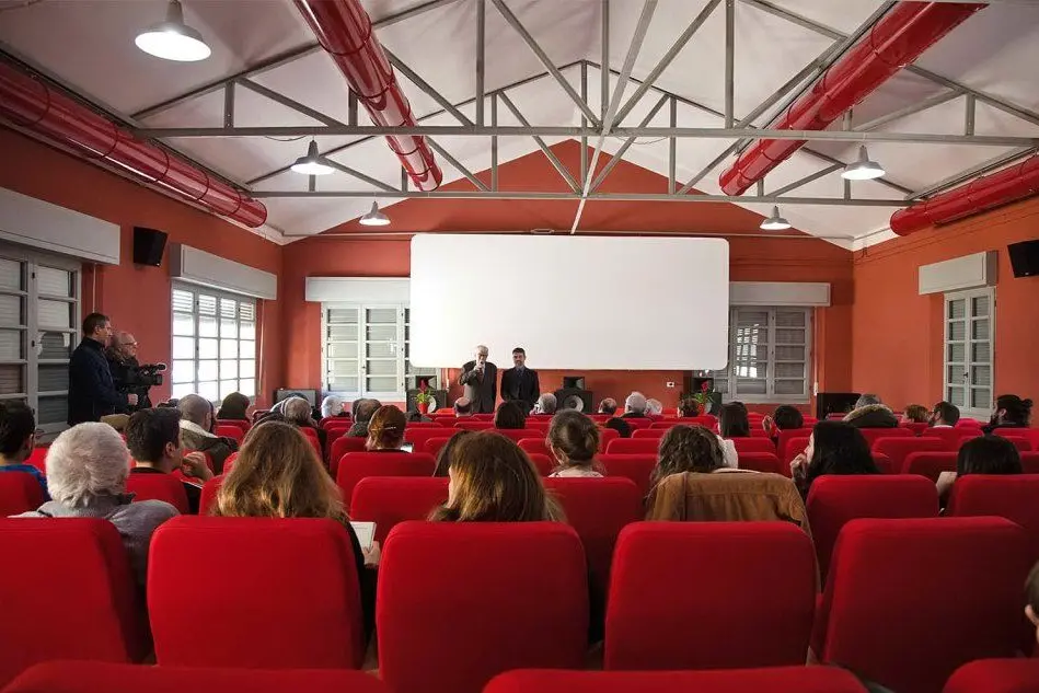 La nuova sala cinematografica (foto L'Unione Sarda - Scano)