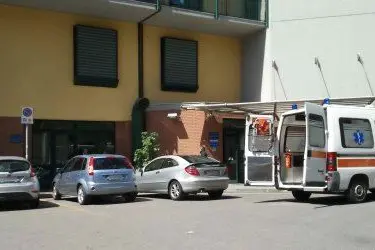 L'ospedale Santissima Trinità a Cagliari