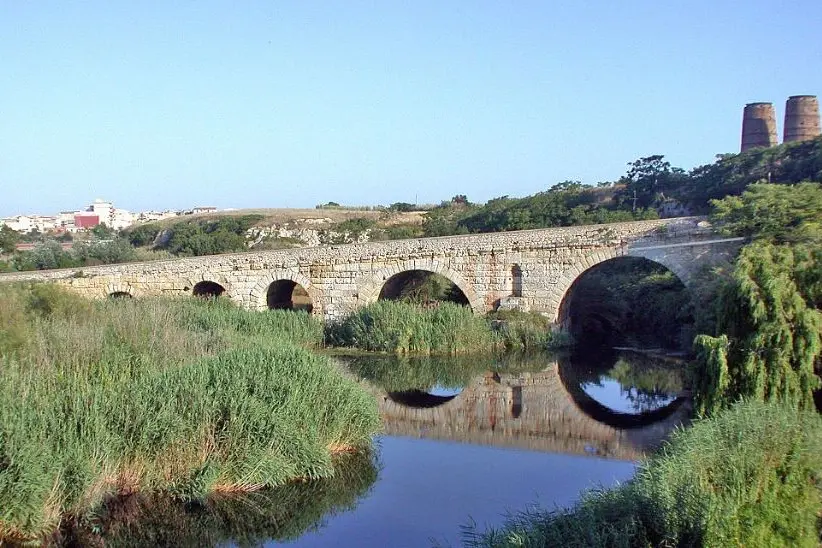 Il ponte romano sul rio Mannu (foto Pala)