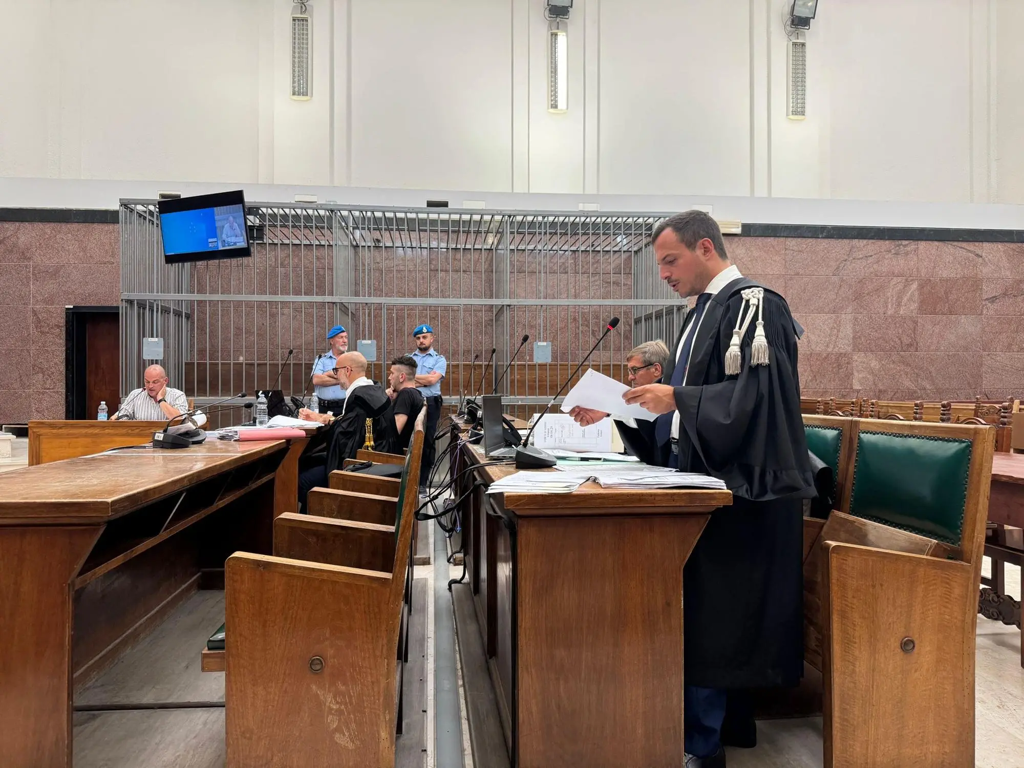 Il processo (foto Busia)