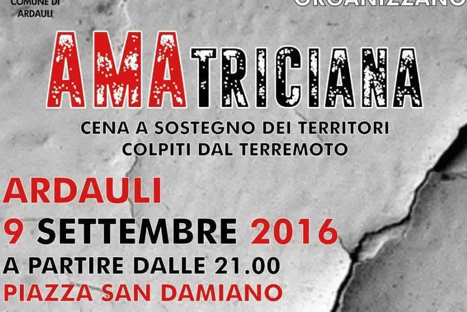 La locandina dell'evento