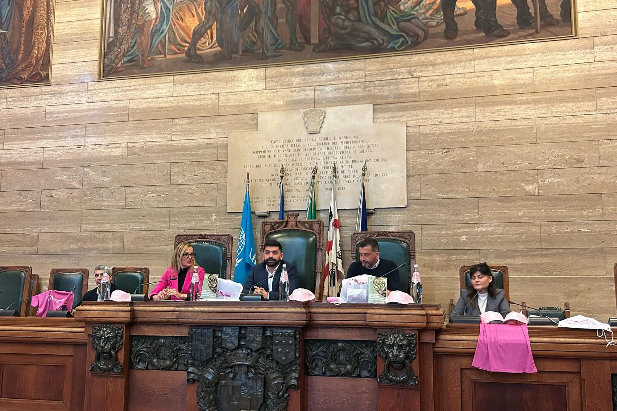 La presentazione dell'evento (foto Innocenti)