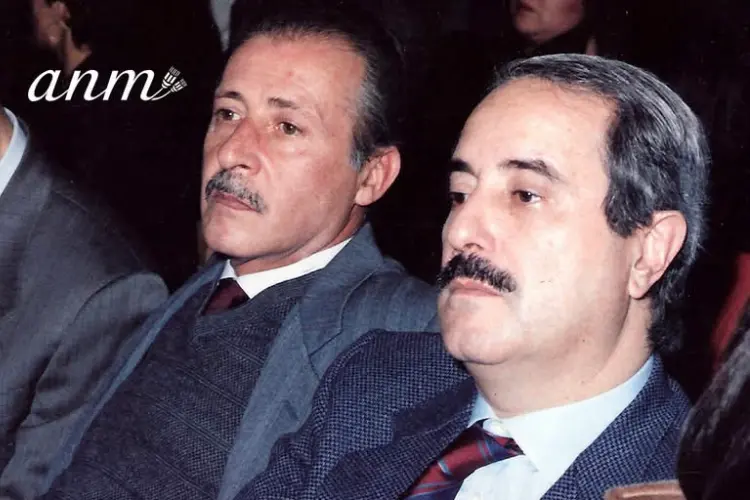 I magistrati Borsellino e Falcone (foto Anm)