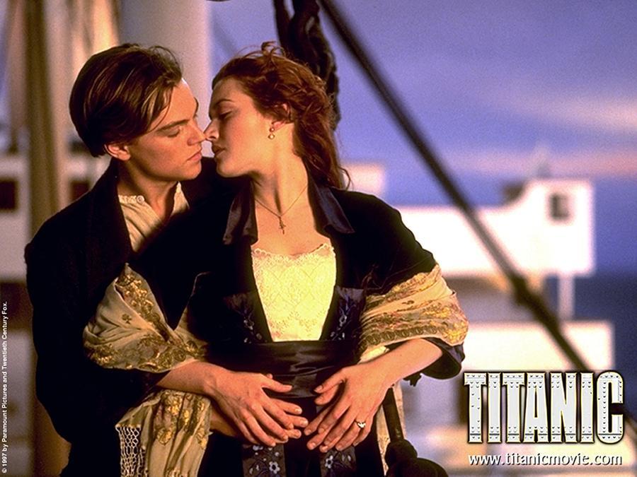 L'immagine-icona del film Titanic (foto archivio L'Unione Sarda)