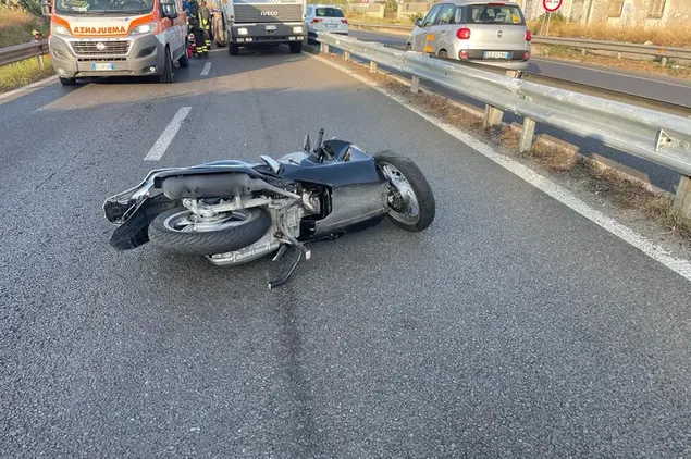 Il luogo dell'incidente (foto Andrea Serreli)