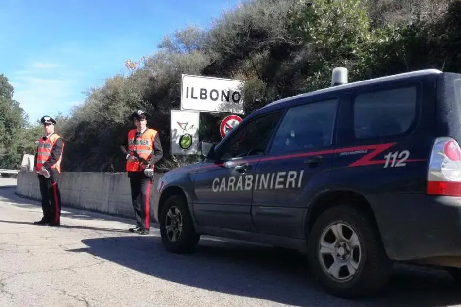 Carabinieri a Ilbono