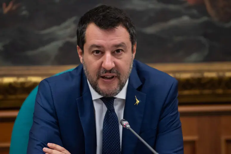 Matteo Salvini (foto Ansa)