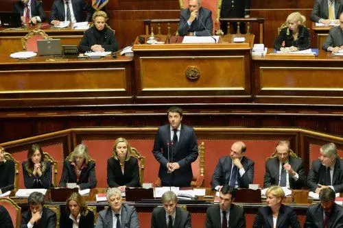 Il Governo Renzi al Senato