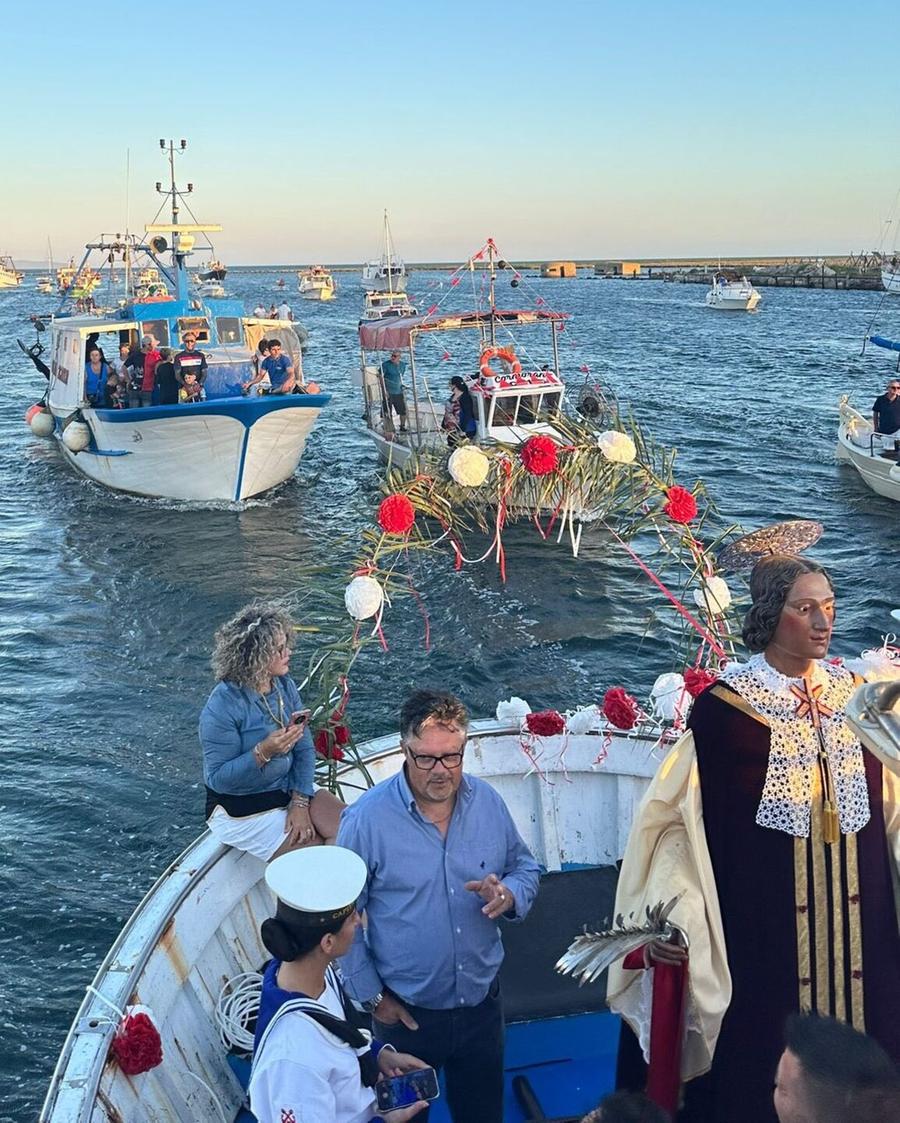 Festa patronale con sorpresa: ecco la processione a mare