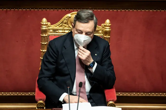 Mario Draghi (Ansa)